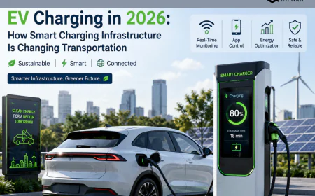 EV Charging in 2026: How Smart Charging Infrastructure Is Changing Transportation 