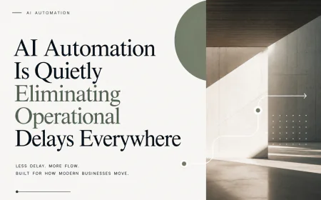 AI Automation Is Quietly Eliminating Operational Delays Everywhere