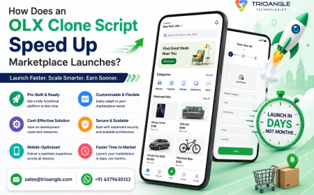 How Does an OLX Clone Script Speed Up Marketplace Launches?