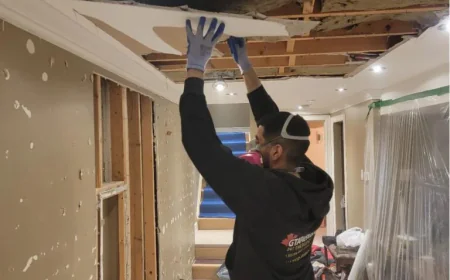 Ceiling Water Damage Repair Bastrop TX Fast Solutions for Safe Home Restoration