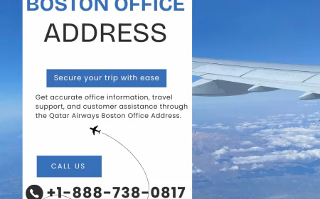 Qatar Airways Boston Office Address +1-888-738-0817