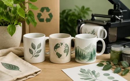 Sustainable Printing Methods for Promotional Mug Design