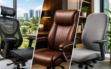 Which Office Chair Material is Best for Bangalore’s Climate?