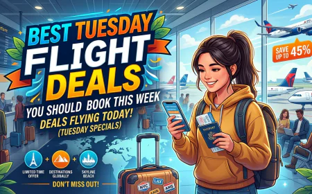 Best Tuesday Flight Deals You Should Book This Week