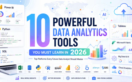 10 Powerful Data Analytics Tools You Must Learn in 2026