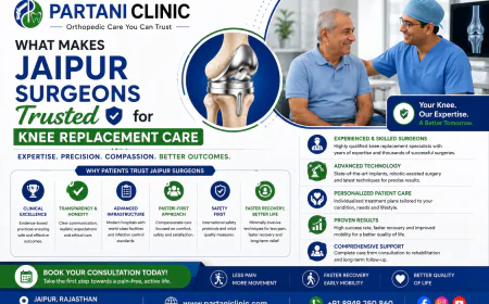 What Makes Jaipur Surgeons Trusted for Knee Replacement Care