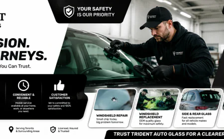 Auto Glass Replacement Service in Markham: Fast, Safe & Mobile Solutions for Modern Drivers