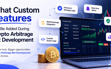 What Custom Features Can Be Added During Crypto Arbitrage Bot Development