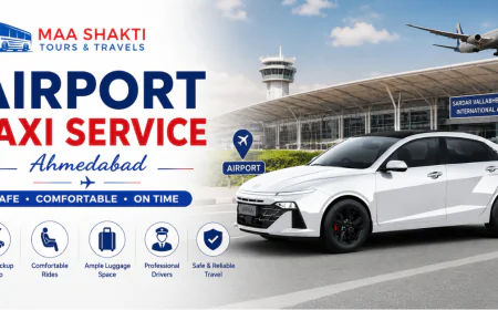 Airport Taxi Service Ahmedabad – Safe and Comfortable Airport Travel