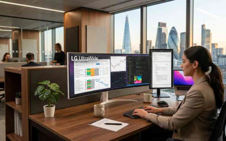 LG Monitor – Premium Display Solutions Available at Office Flux