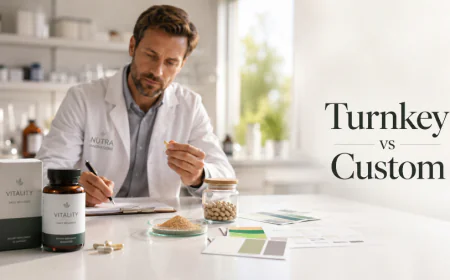 Turnkey vs. Custom Formulation: Sourcing from a Nutraceutical Finished Products Manufacturer
