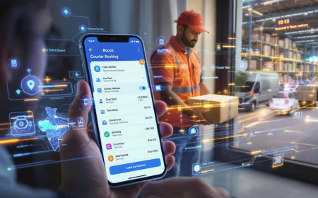 Smart Parcel Delivery App India for Fast and Reliable Online Shipping