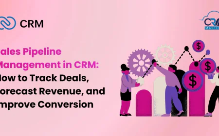 Sales Pipeline Management in CRM: How to Track Deals, Forecast Revenue, and Improve Conversion