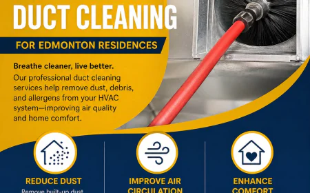 Expert HVAC Duct Cleaning in Edmonton - Reduce Dust, Improve Airflow, Enhance Comfort