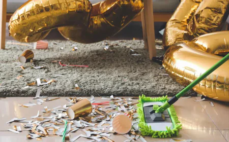 A Guide to Seamless After Party Cleaning for Modern Hosts