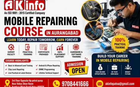 Best Mobile Repairing Course in Aurangabad | AK INFO Practical Training Institute