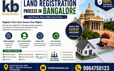 Land Registration Process | Step-by-Step Guide & Legal Checklist by Khata Broker