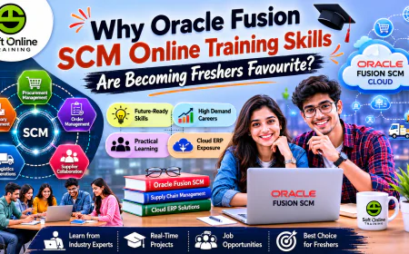 Why Oracle Fusion SCM Online Training Skills Are Becoming Freshers Favourite?