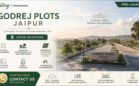 Experience Modern Community Living at Godrej Plots Jaipur