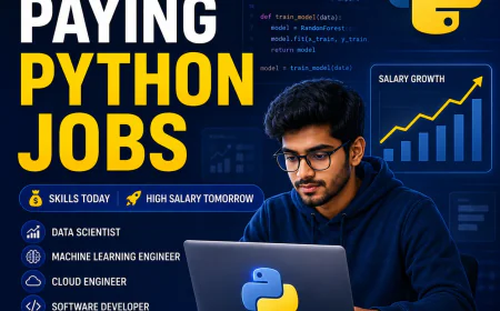 High Paying Jobs You Can Get with Python Skills