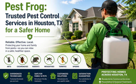 Pest Frog: Trusted Pest Control Services in Houston, TX for a Safer Home
