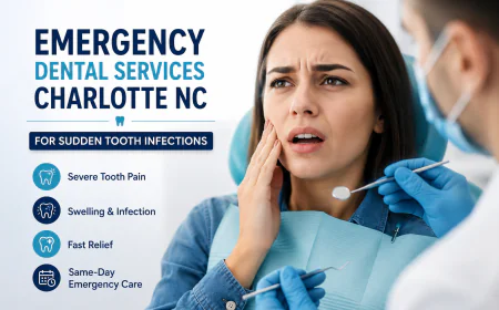 Emergency Dental Services Charlotte NC for Sudden Tooth Infections