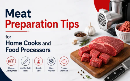Meat Preparation Tips for Home Cooks and Food Processors