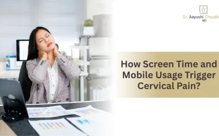 How Screen Time and Mobile Usage Trigger Cervical Pain?