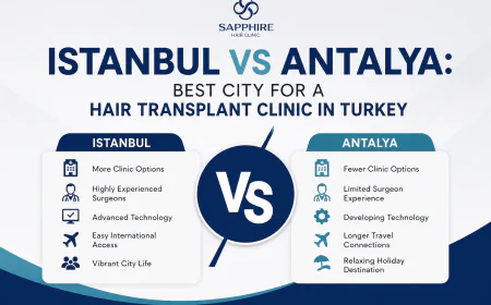 Istanbul vs Antalya: Best City for a Hair Transplant Clinic in Turkey