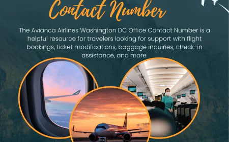 Avianca Airlines Washington DC Office Contact Number +1-888-738-0817