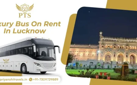 Luxury Bus Rental Services in Lucknow for Outstation Trips
