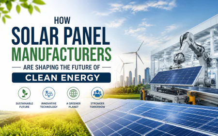How Solar Panel Manufacturers Are Shaping the Future of Clean Energy