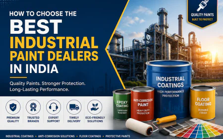 How to Choose the Best Industrial Paint Dealers in India