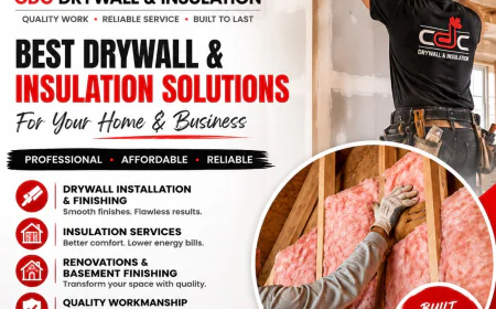 Best Affordable Drywall and Insulation Contractors Near Edmonton, AB for Quality Home Renovations