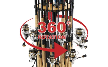 Rotational Efficiency and Rod Preservation: The Engineering of the 24-Fishing Rod Storage Spinning Rack