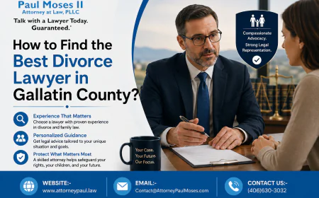 How to Find the Best Divorce Lawyer in Gallatin County? | Attorney Paul Moses