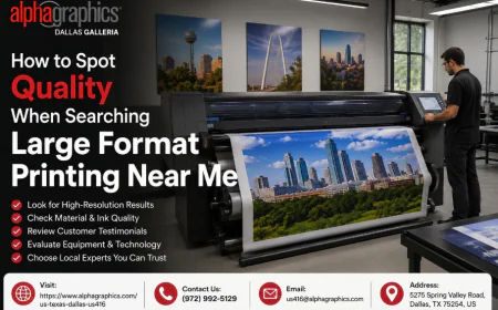 How to Spot Quality When Searching Large Format Printing Near Me
