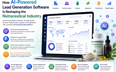 How AI-Powered Lead Generation Software Is Reshaping the Nutraceutical Industry