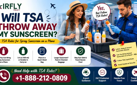 Will TSA Throw Away My Sunscreen?