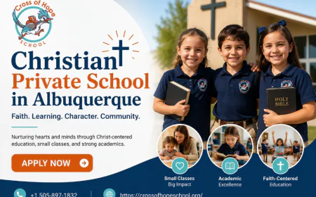 How a Christian Private School in Albuquerque Helps Kids