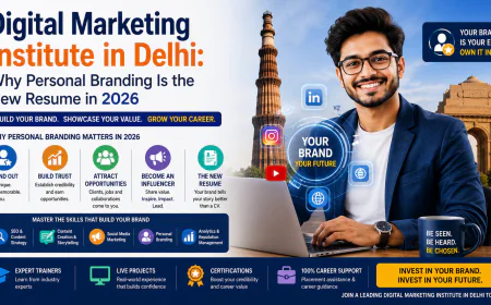 Digital Marketing Institute in Delhi: Why Personal Branding Is the New Resume in 2026