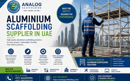 Why UAE Construction Projects Are Moving Away From Steel and Choosing Aluminium Scaffolding