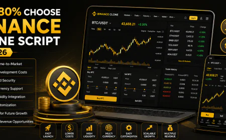 Why 80% of Crypto Entrepreneurs Choose a Binance Clone Script in 2026