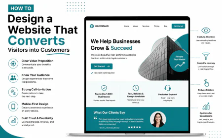 How to Design a Website That Converts Visitors into Customers