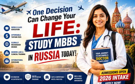 ✈️ One Decision Can Change Your Life: Study MBBS in Russia Today!