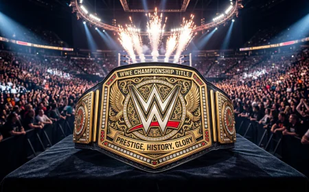 The Advanced Laser Ablation Technology And Computerized Micro Texturing Engineering Transforming Modern WWE Belt Plates