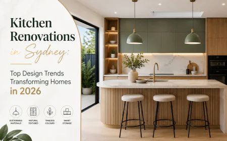Kitchen Renovations in Sydney: Top Design Trends Transforming Homes in 2026