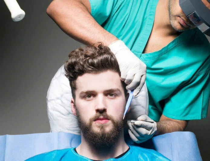 Recovery timeline after beard hair transplant