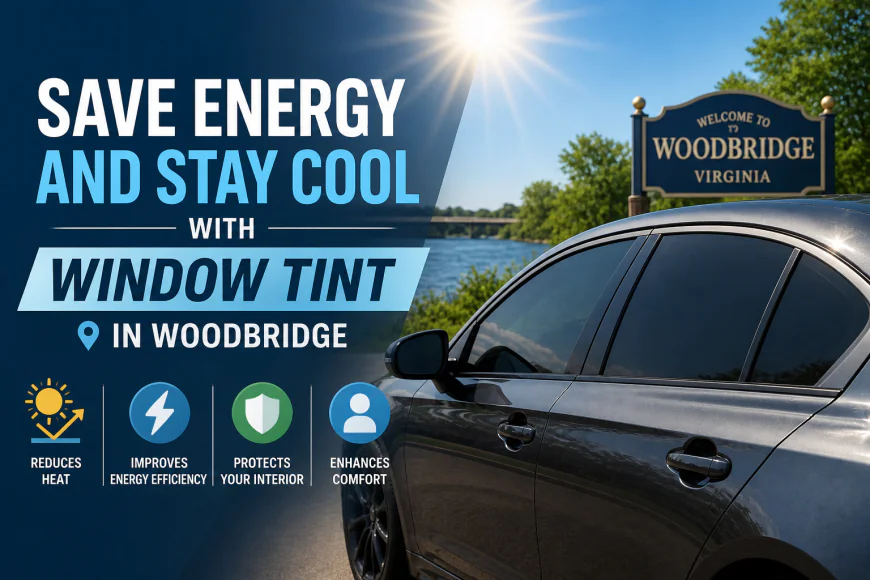 Save Energy and Stay Cool with Window Tint in Woodbridge