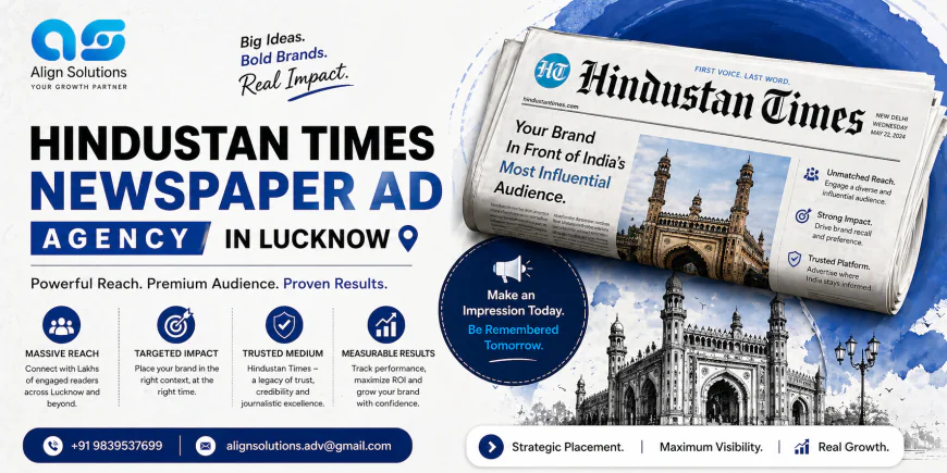 Hindustan Times Ad Services Provider Lucknow